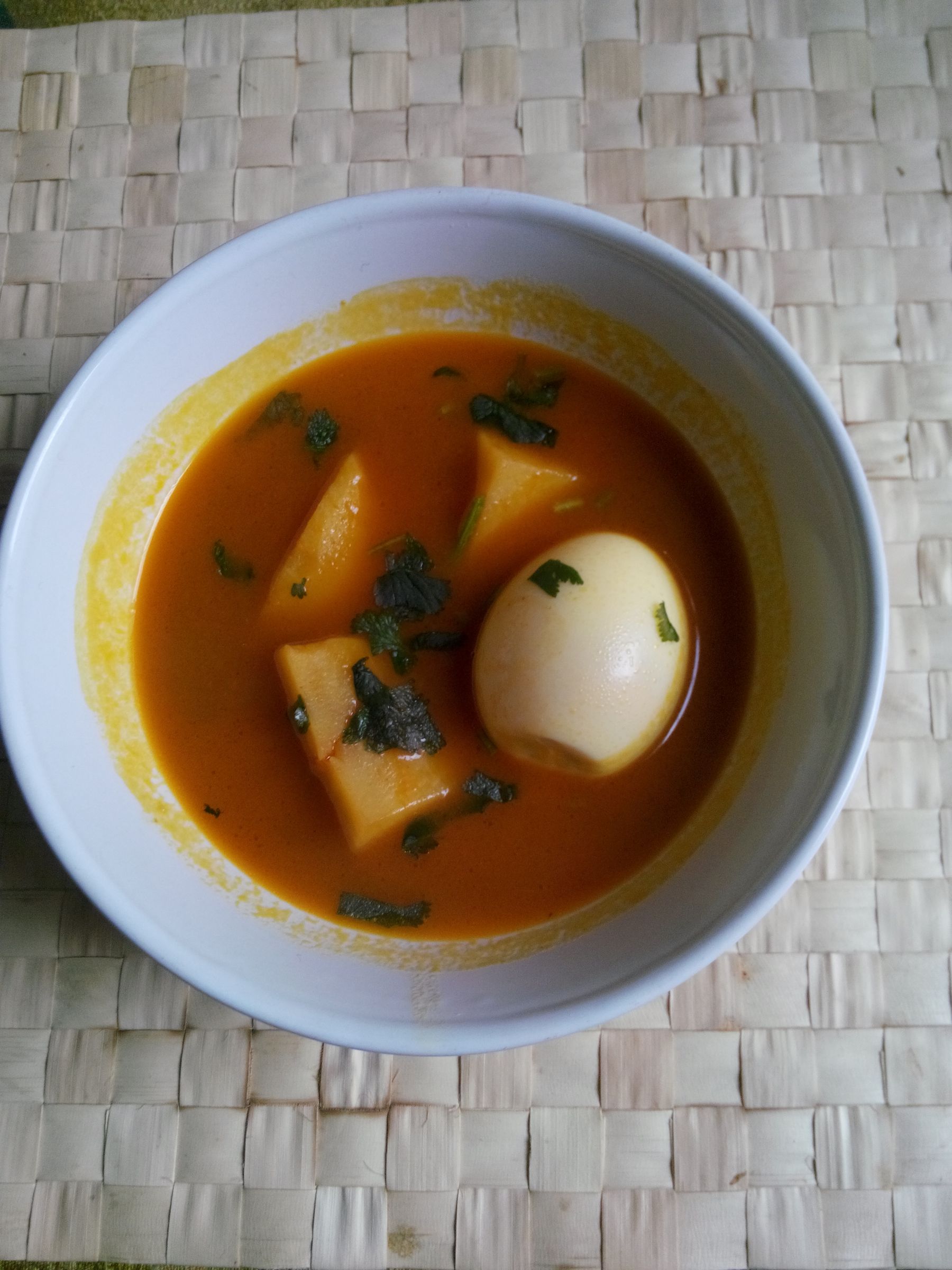 Aloo Anday Salan ( Egg Potato Curry)
