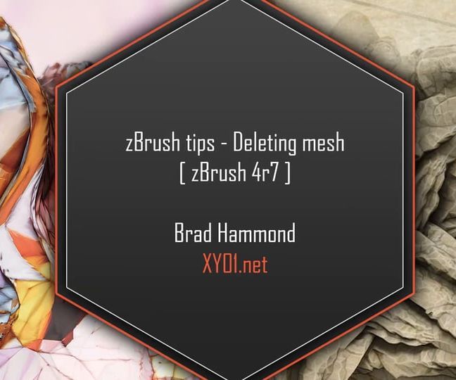 ZBrush Tips: Deleting Mesh [zBrush 4r7]