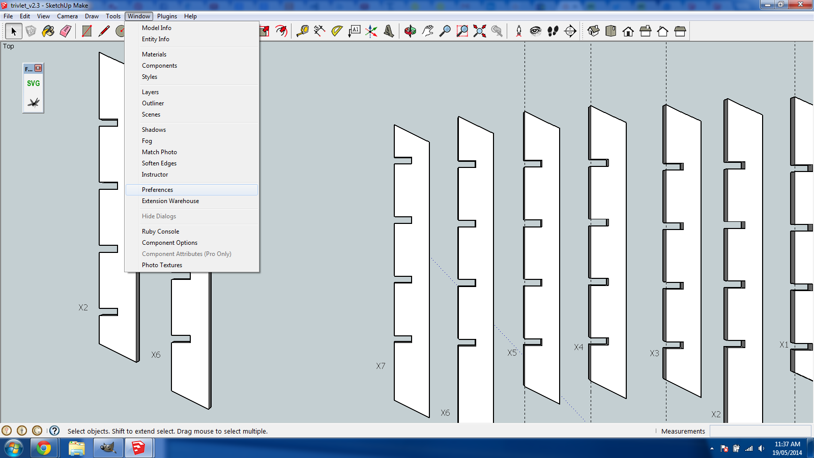 Create Glue-less Interlocking Laser Cut Parts With Sketchup ...