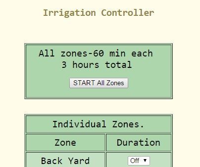 ESP8266 Irrigation Controller / Echo Alexa integration