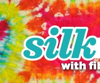 Tie-Dye Silk With Fiber Reactive Dyes