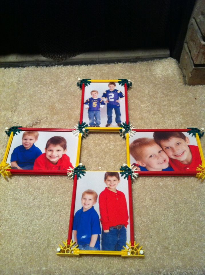 K'nex collage photo frame