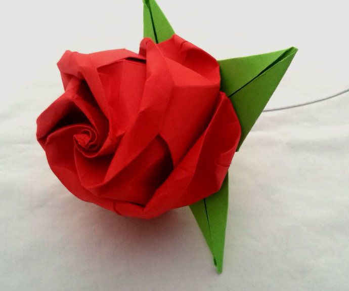 Fold an Origami Rose