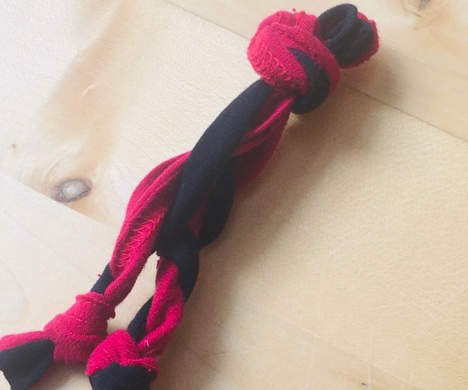 Braided Tug Toy for Toothy Puppies!
