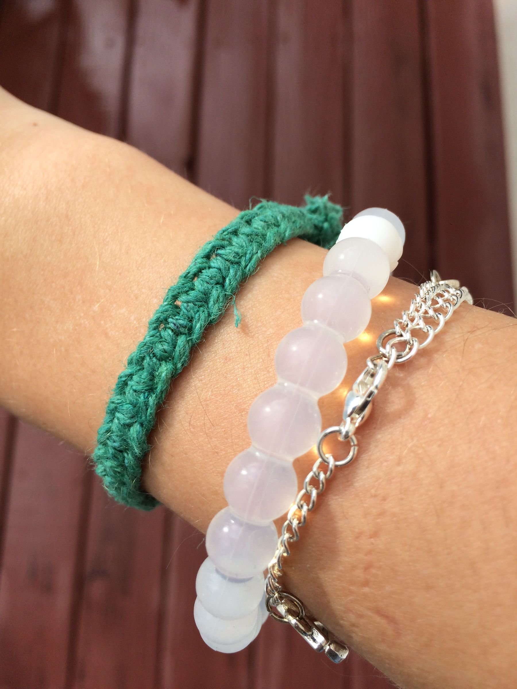 Hand Dyed Hemp Bracelet