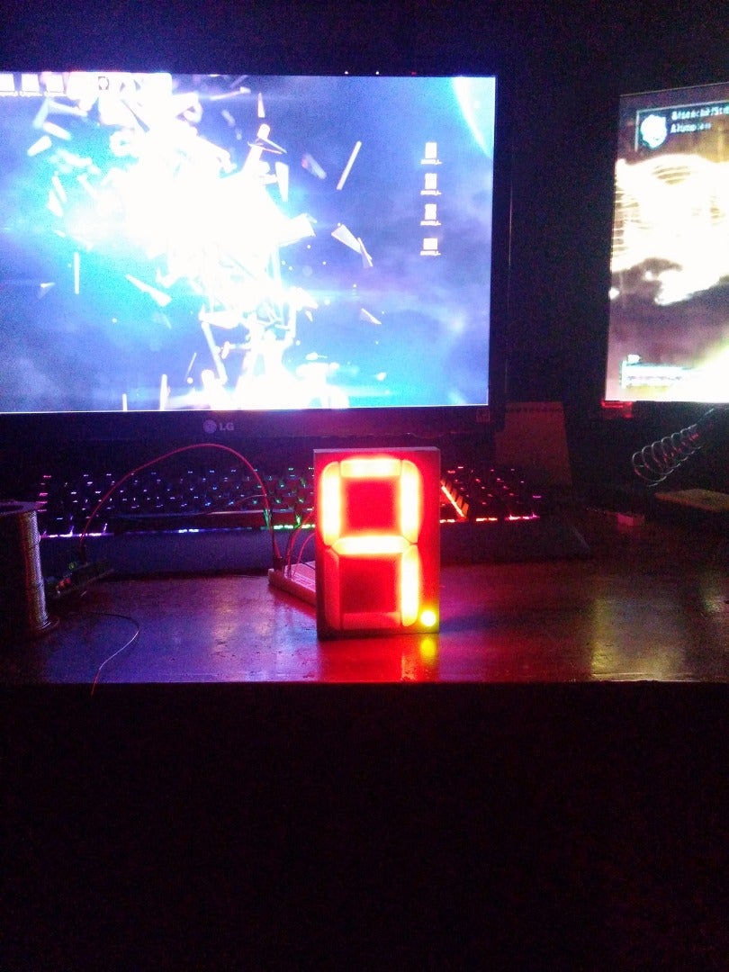 4" Seven Segment Display : 5 Steps (with Pictures) - Instructables