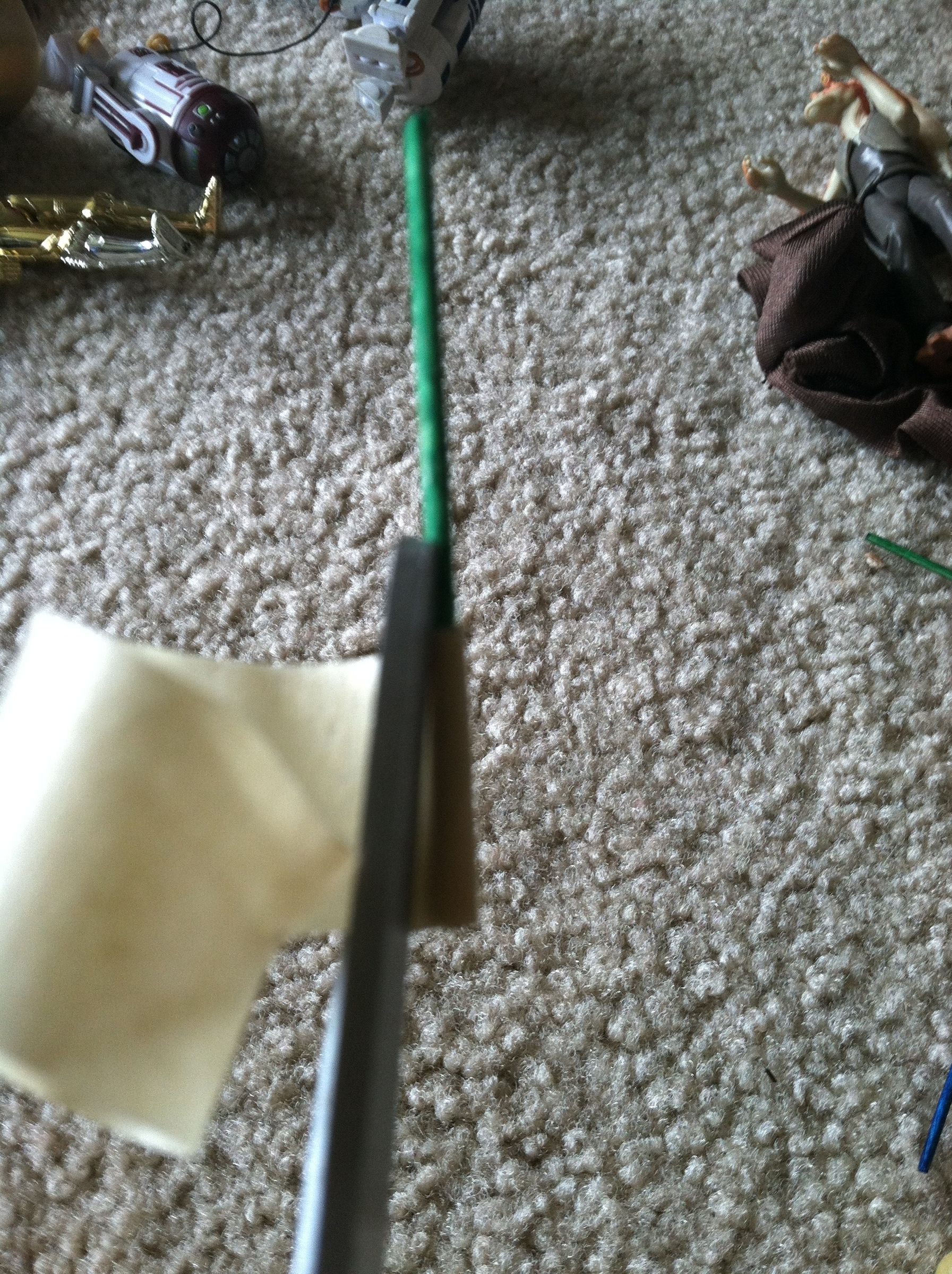 How to Make Lightsabers for Your Starwars Action Figures 5 Steps