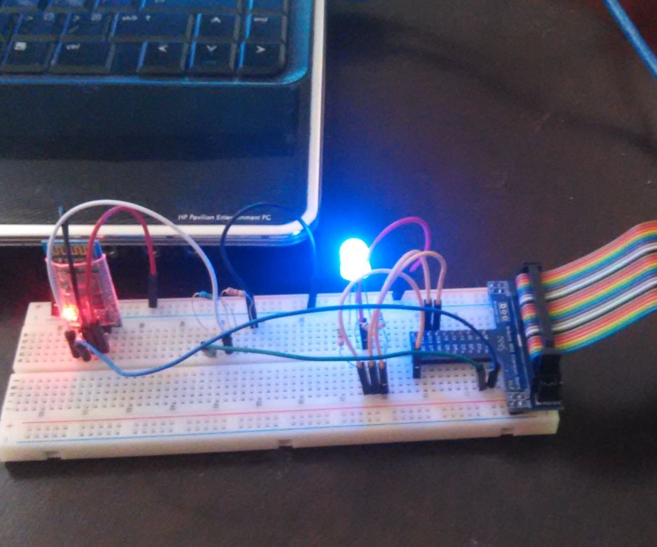 Controlling an RGB LED With the HC-06 Bluetooth Module Using Android OS(Arduino)