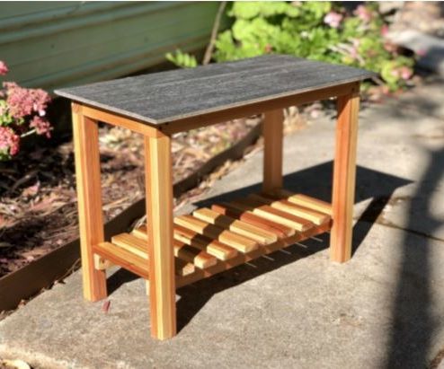 DIY Outdoor Side Table