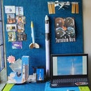 My 3D Rocket Inspired Initial