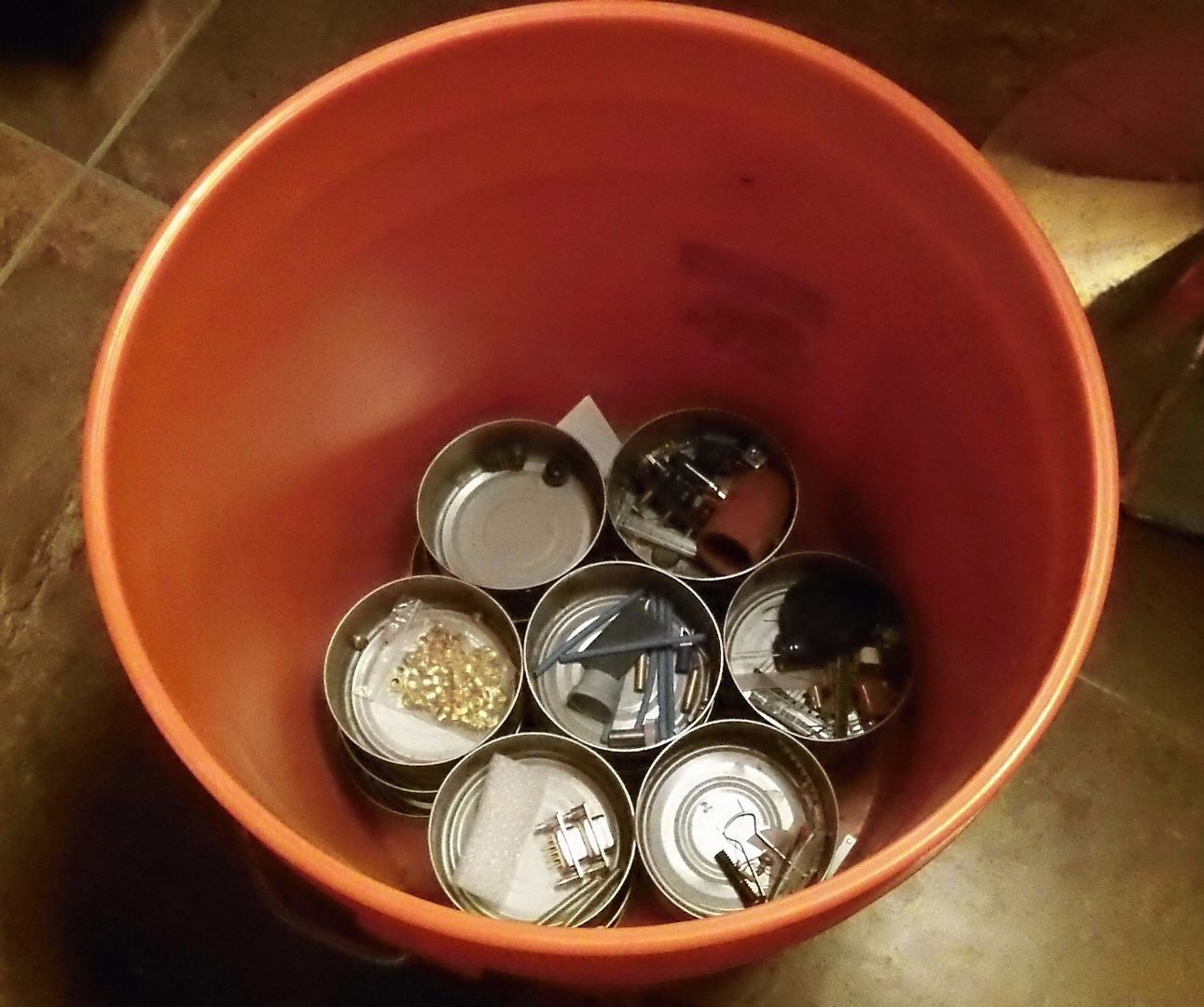Storage Idea: A System of Buckets -or- how to retrievably pack more stuff in a semi-trailer etc.