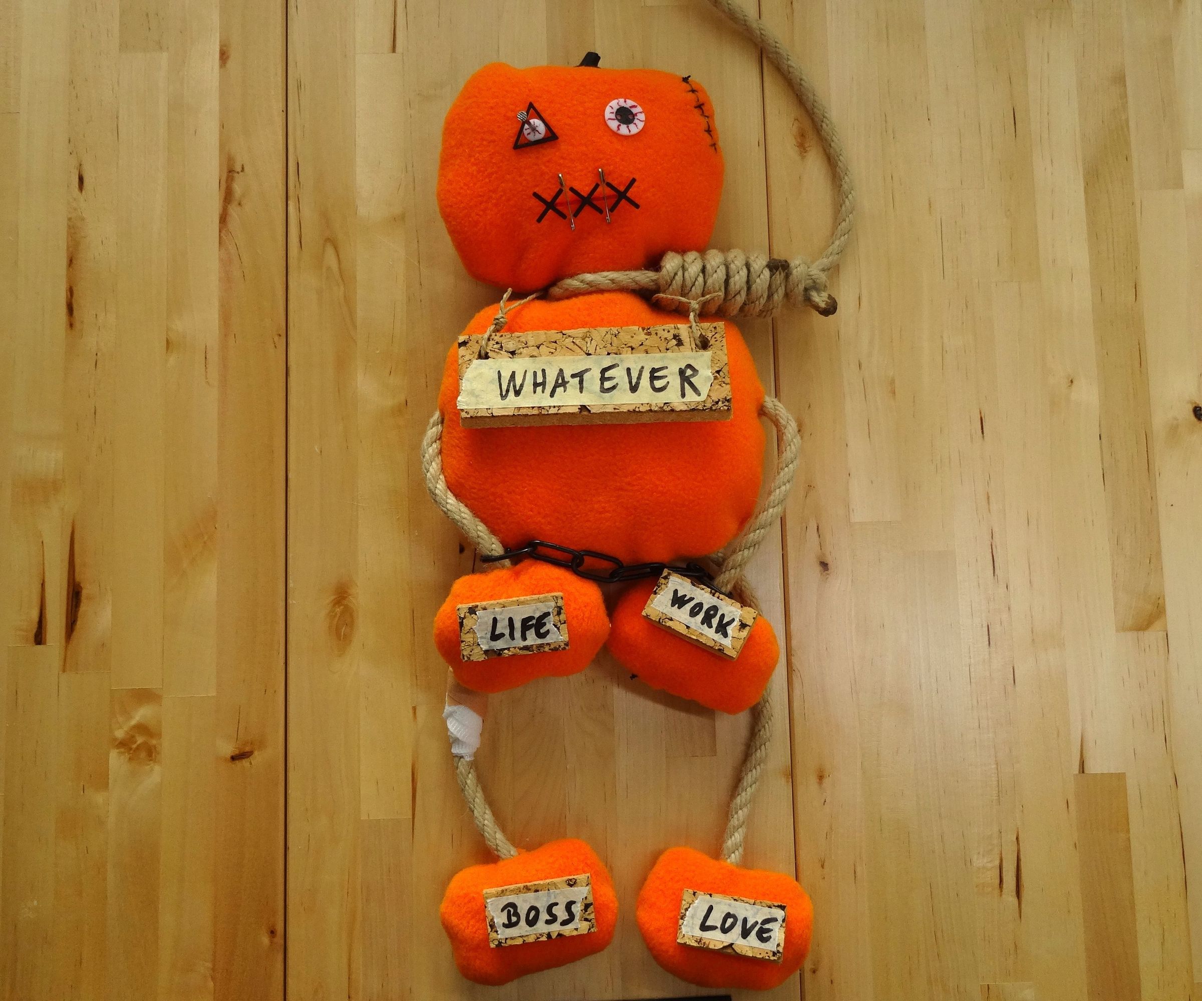 Pumpkin Voodoo Doll