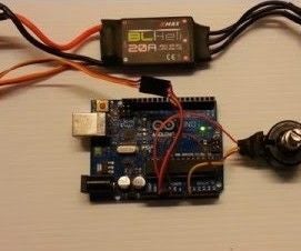 Control Brushless Motor Using Arduino