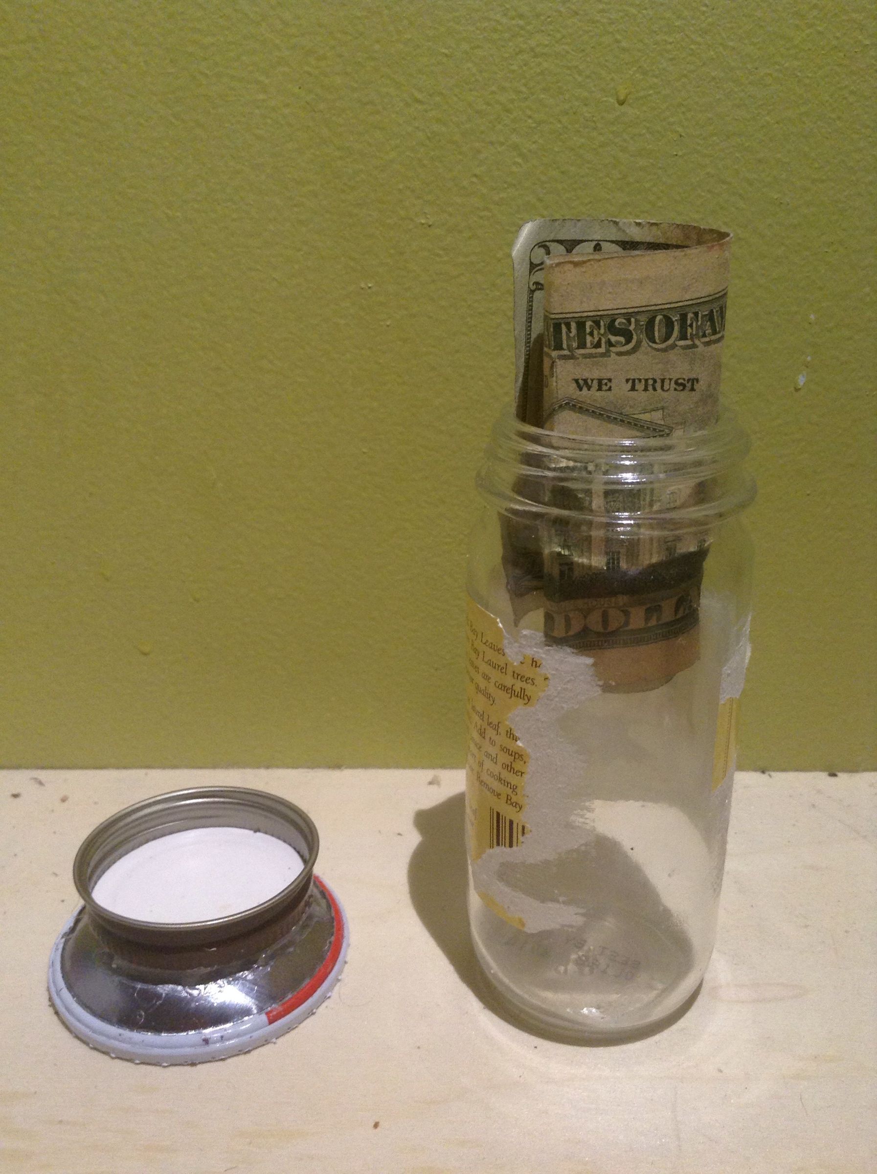 Cooking Spray Secret Compartment