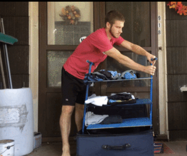 Suitcase Dresser - NEVER...EVER Unpack!