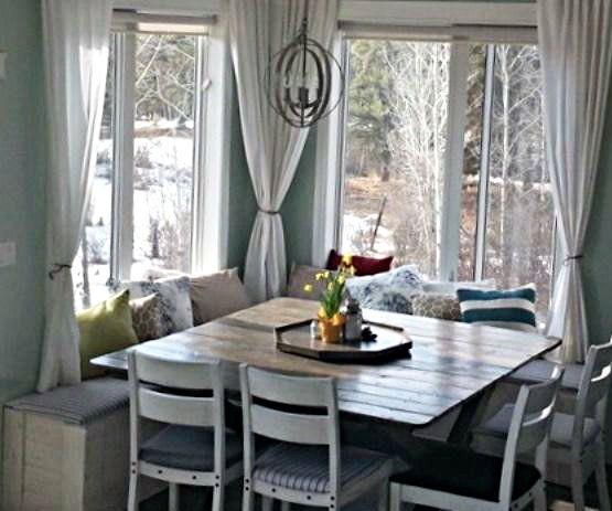 Frugal Farmhouse Dining Table
