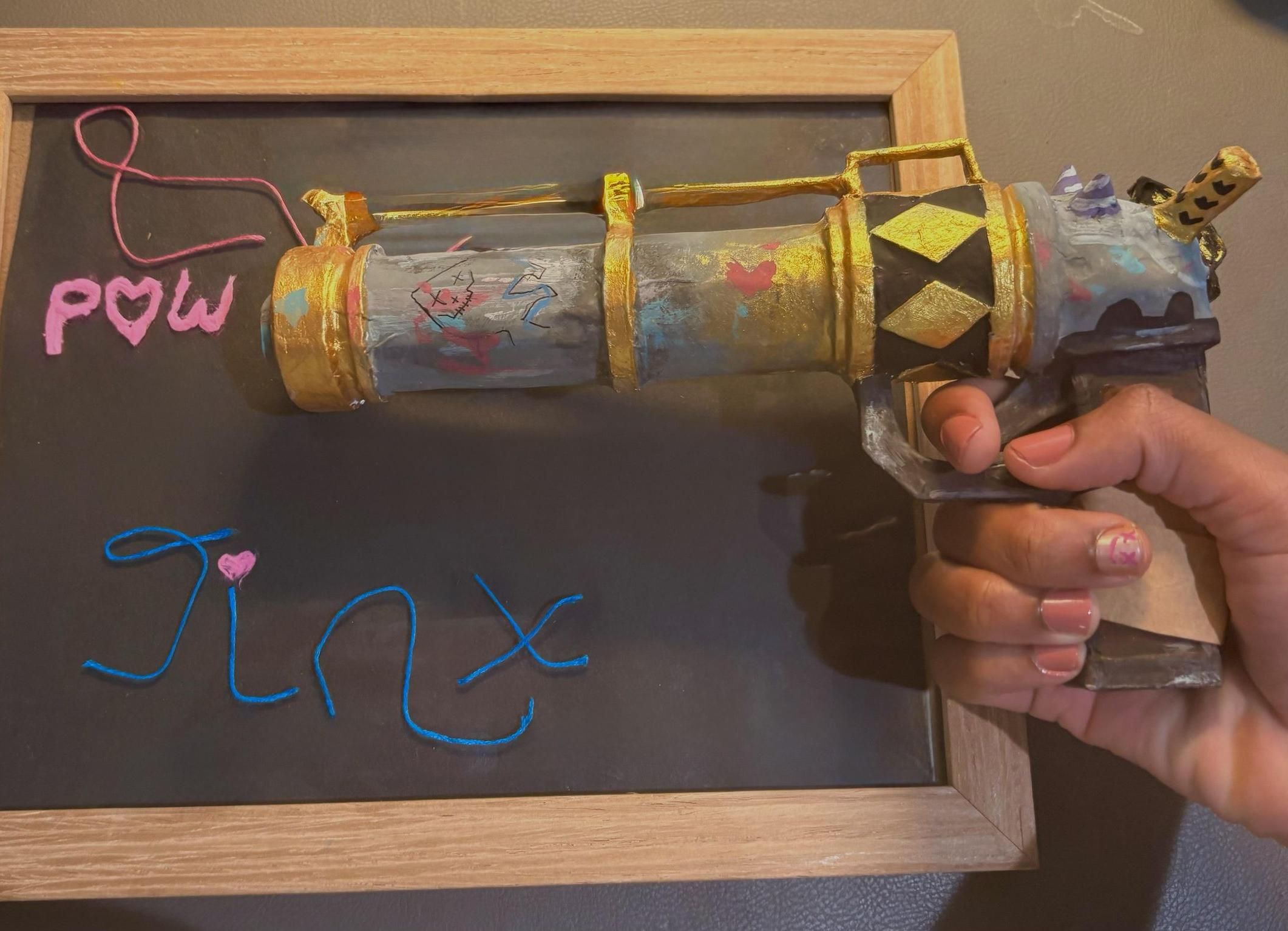 Cardboard to Cosplay: Making Arcane - Jinx's Pistol
