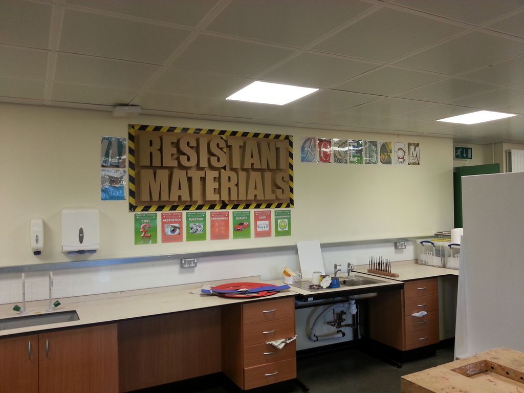 3D Cardboard letters