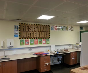 3D Cardboard Letters