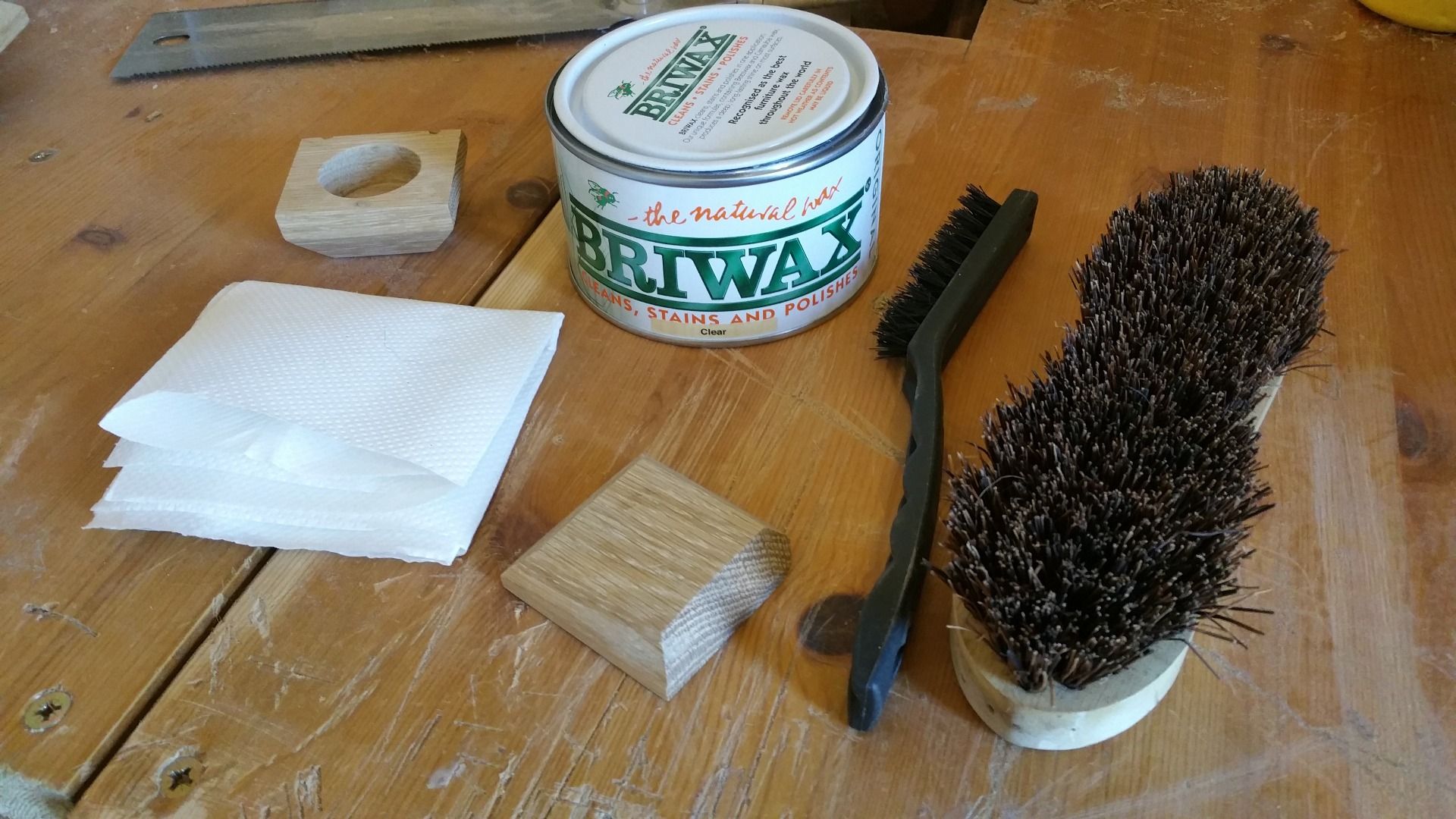 How to Apply Briwax (beeswax) to Oak 6 Steps Instructables