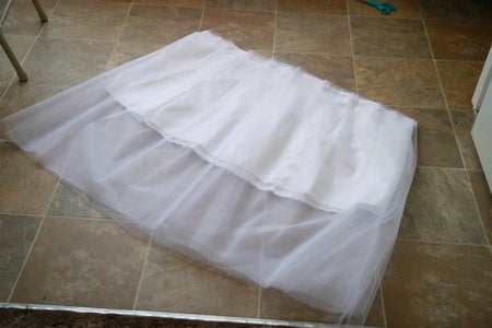 Attach Tulle to Lining