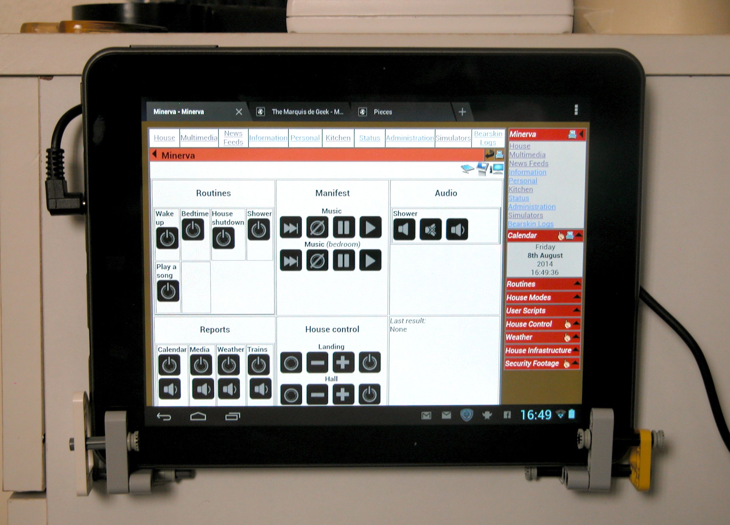 LEGO Tablet Holder 6 Steps Instructables
