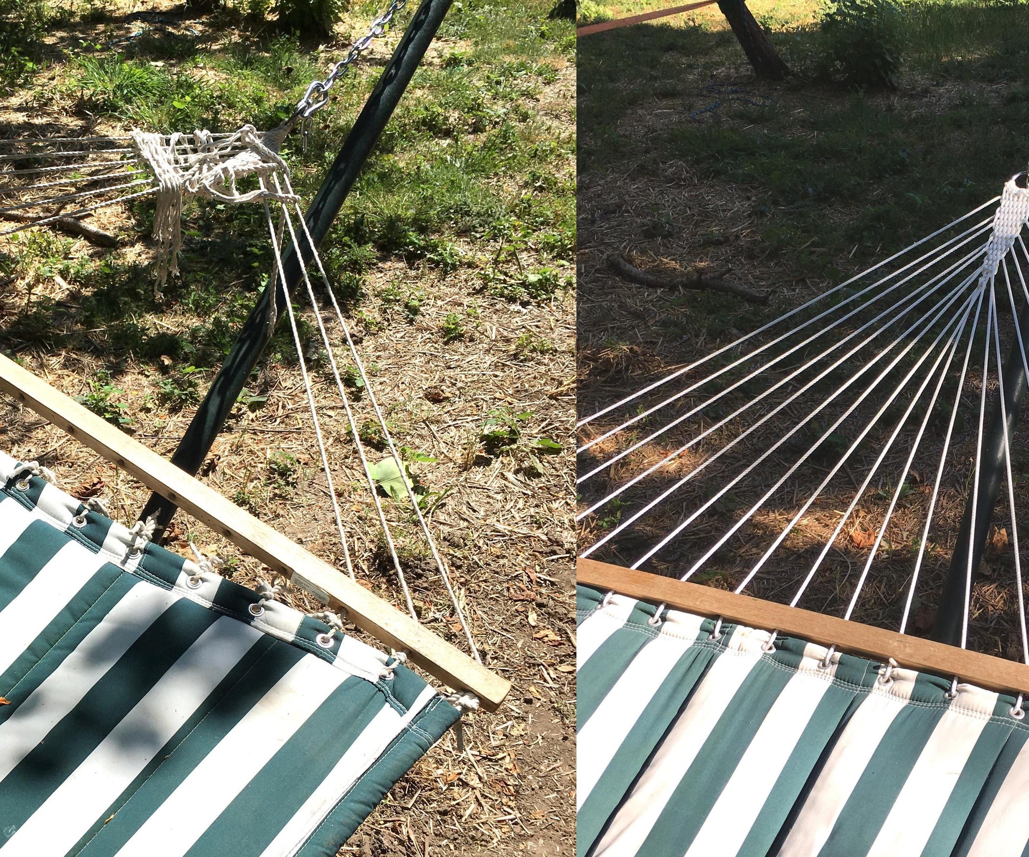 ReString a Hammock With a Spreader Bar 4 Steps (with Pictures