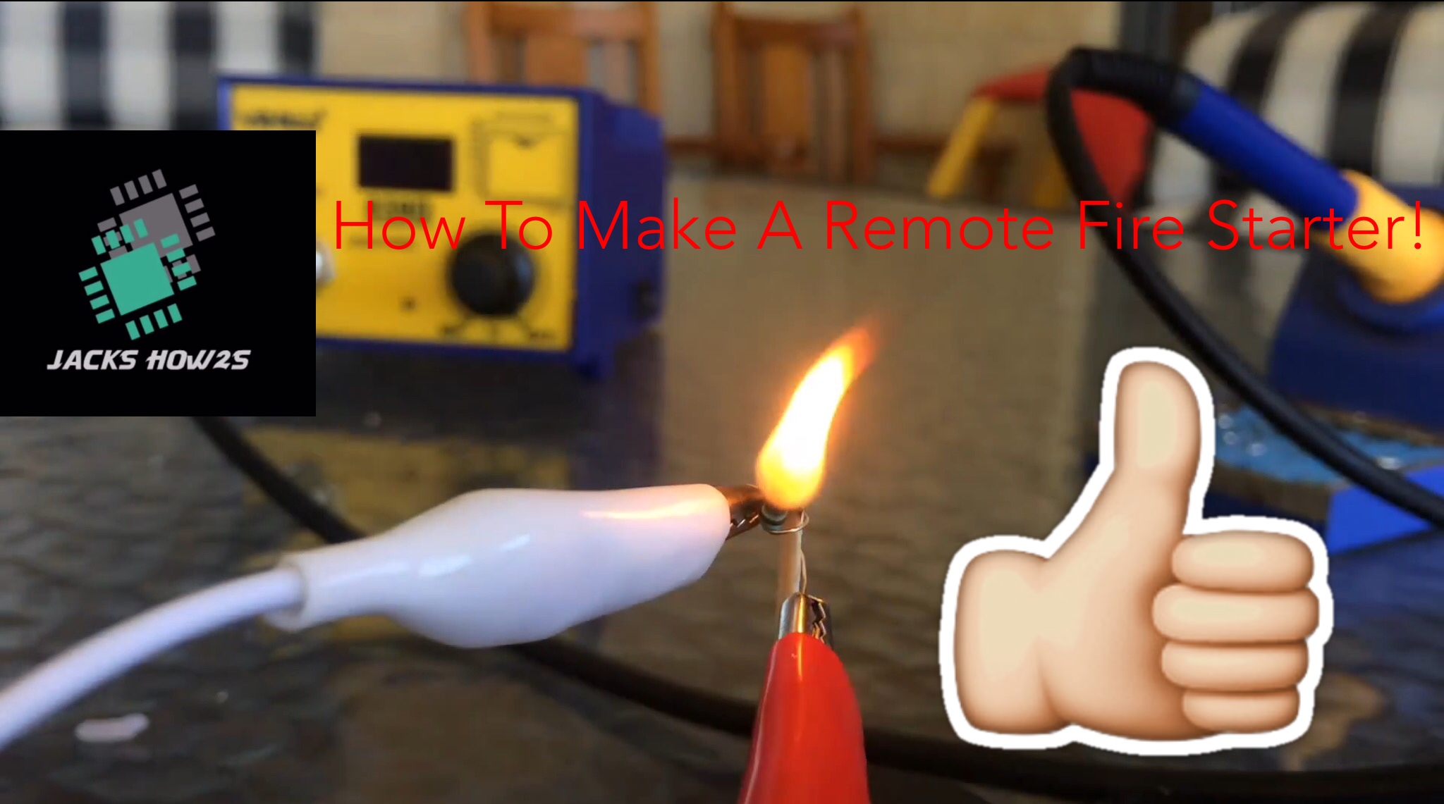 How to Make a Remote Fire Starter! 5 Steps (with Pictures) Instructables