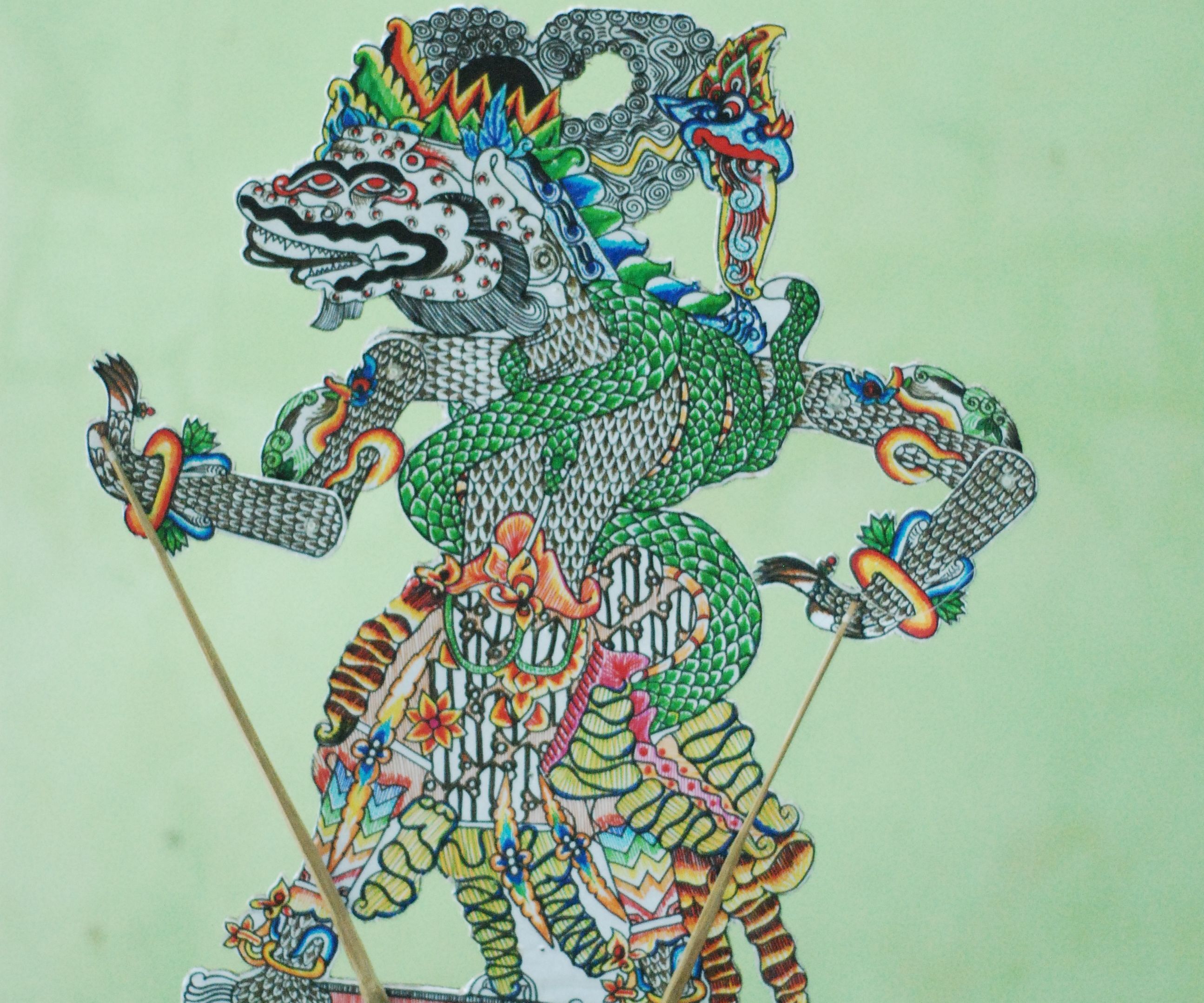 How to Make Colorful WAYANG From  Cardboard