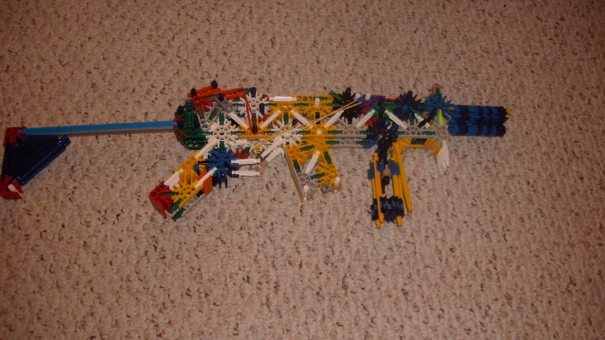 MP5K V2 (Selective Firing Rubber Band Gun) + Attachments Instructables