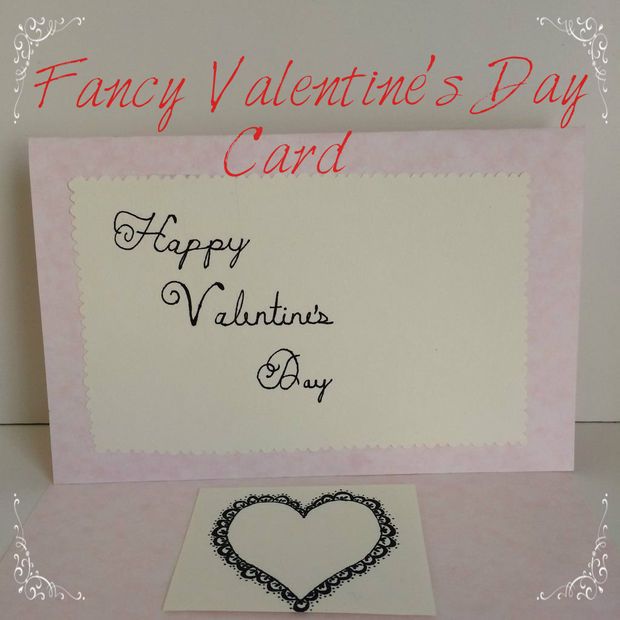 Fancy Valentine's Day Card