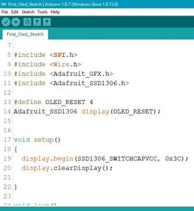 OLED I2C DISPLAY WITH ARDUINO Tutorial : 7 Steps (with Pictures ...