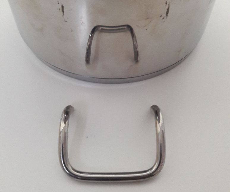 Welding a Handle to a Thin Walled Cooking Pot