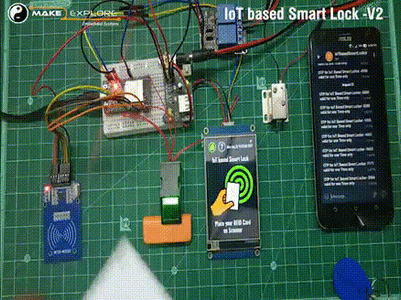 IoT Based Smart and Secure Lock V2.0