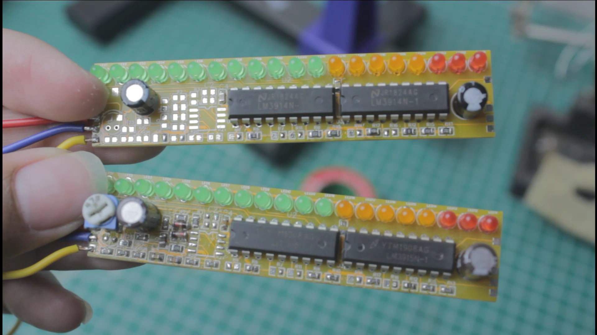 Vu Meter LM3914 Vs LM3915 : 6 Steps - Instructables