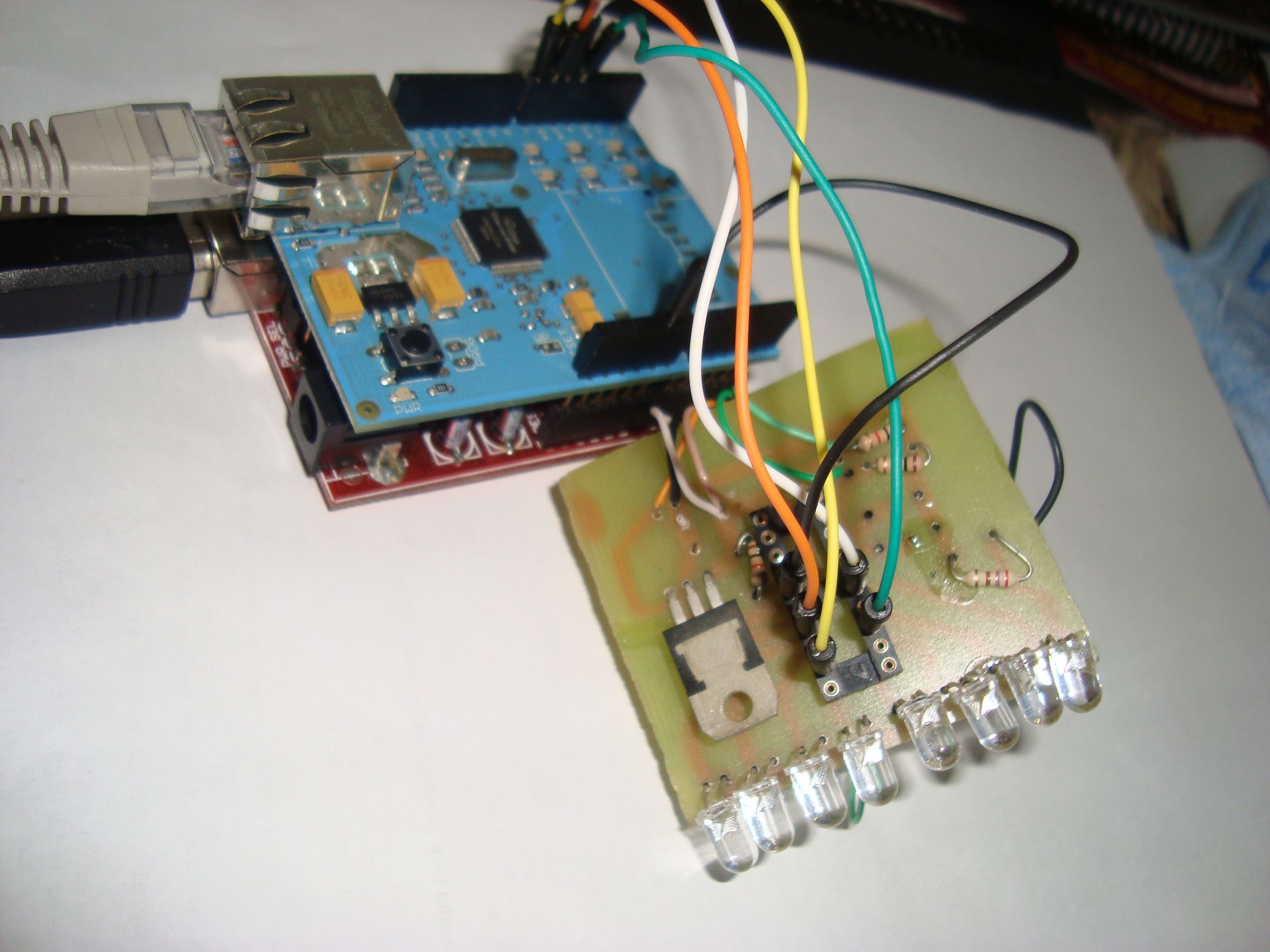 Ethernet Shield LED SERVER