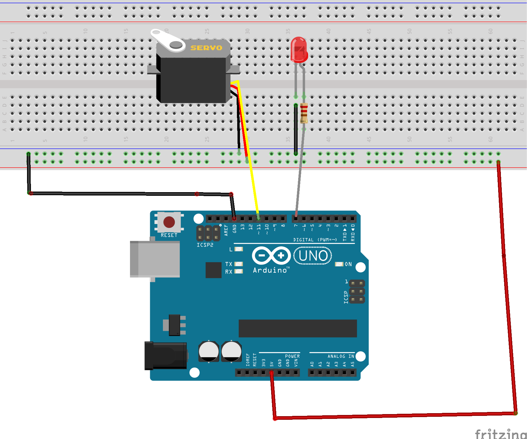 Blynk Arduino Servo
