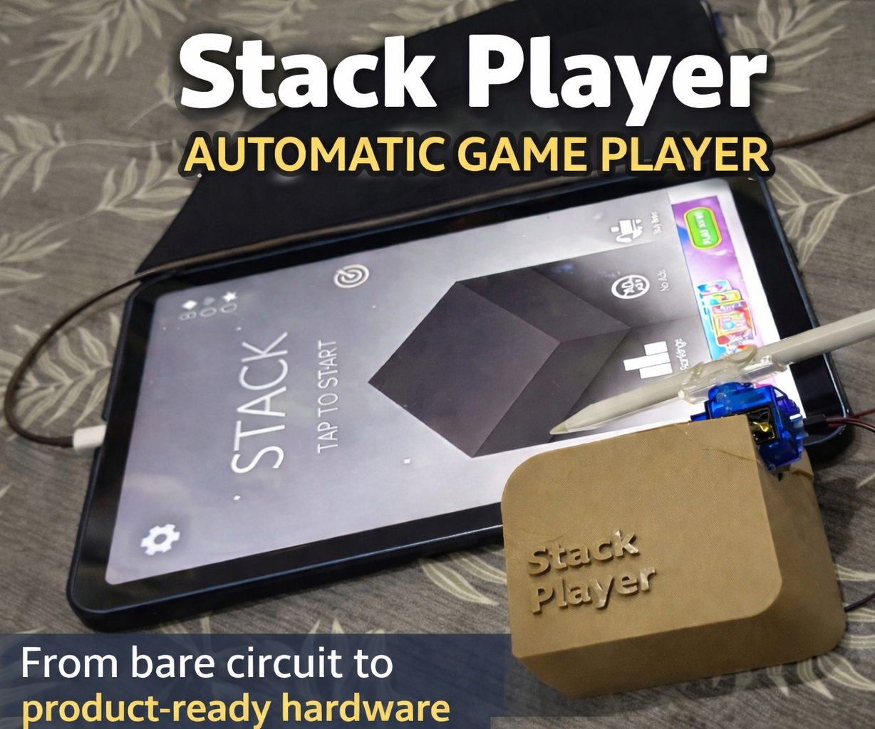 Stack Player – Automatic Stack Game Playing Machine