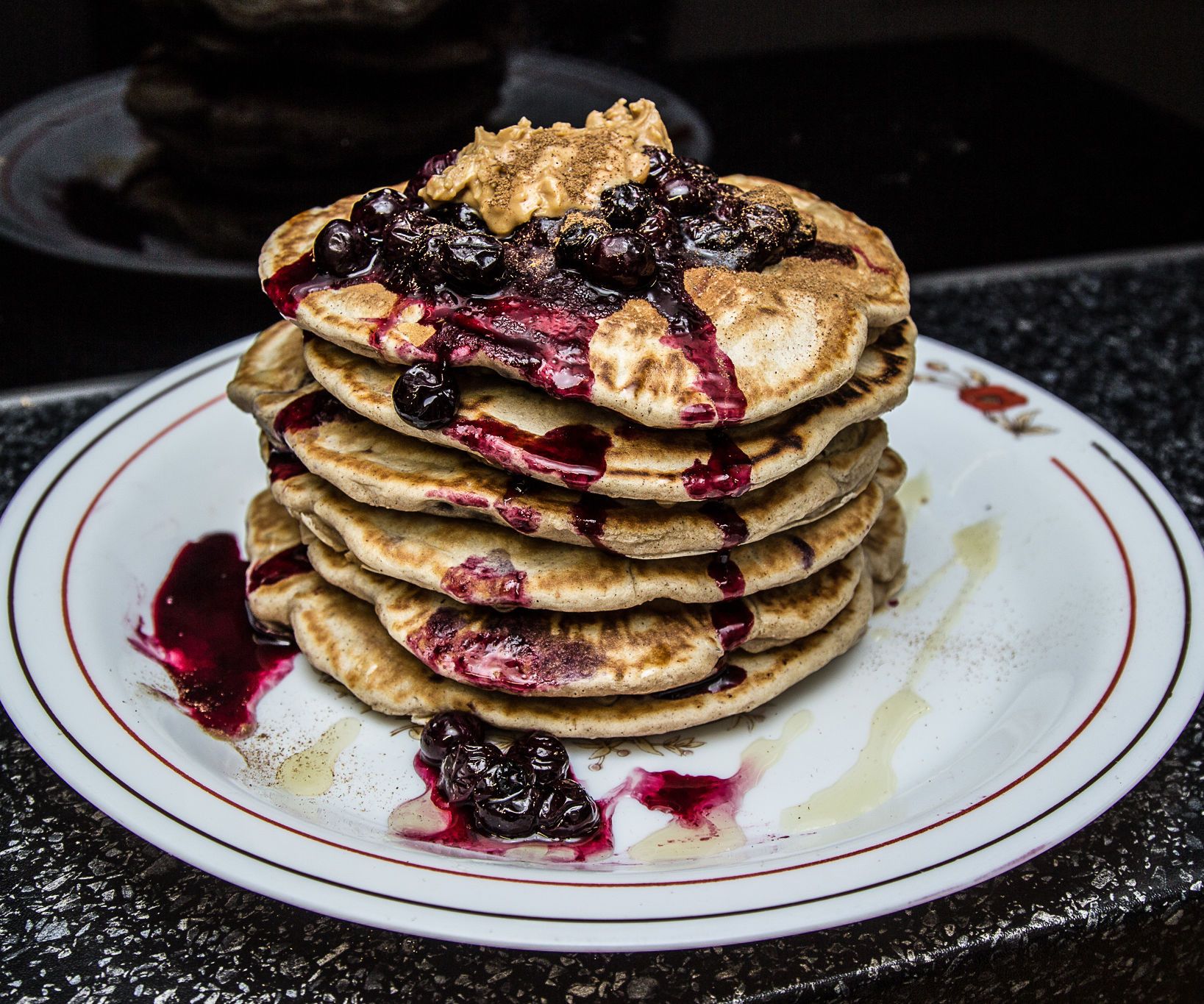 Vegan Blueberry Pancakes