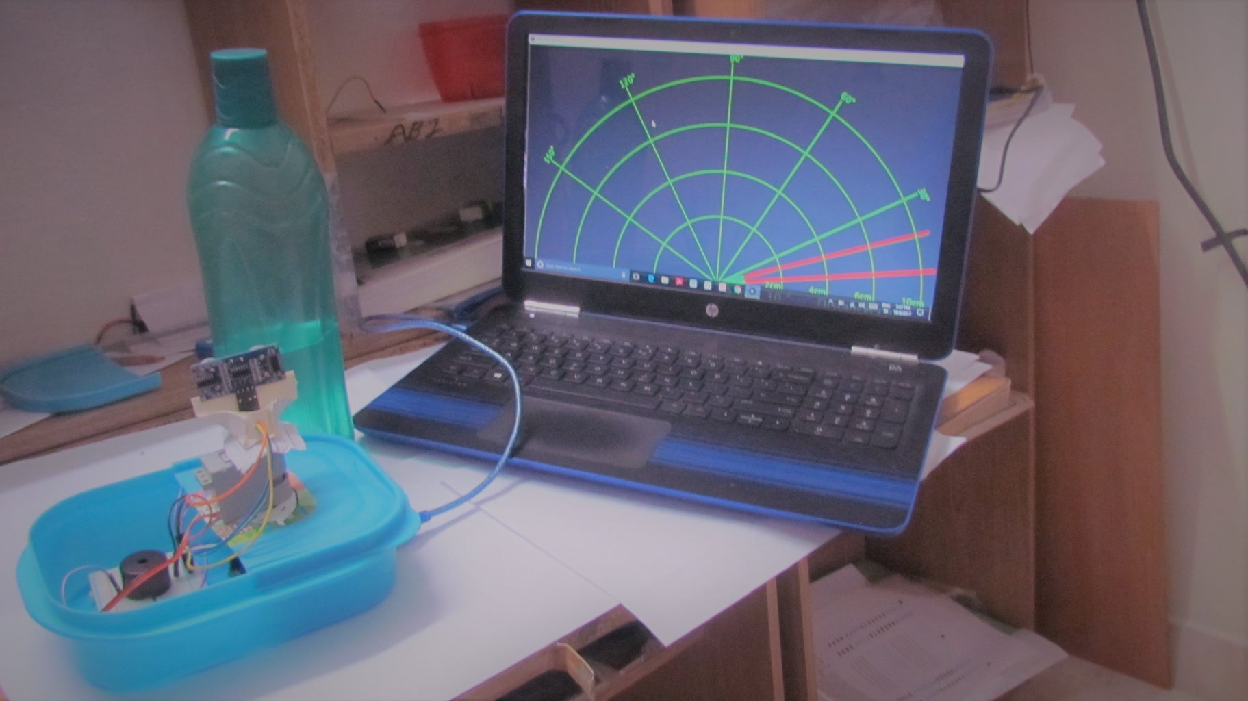 Arduino Based Detection System : 6 Steps Circuit Diagram