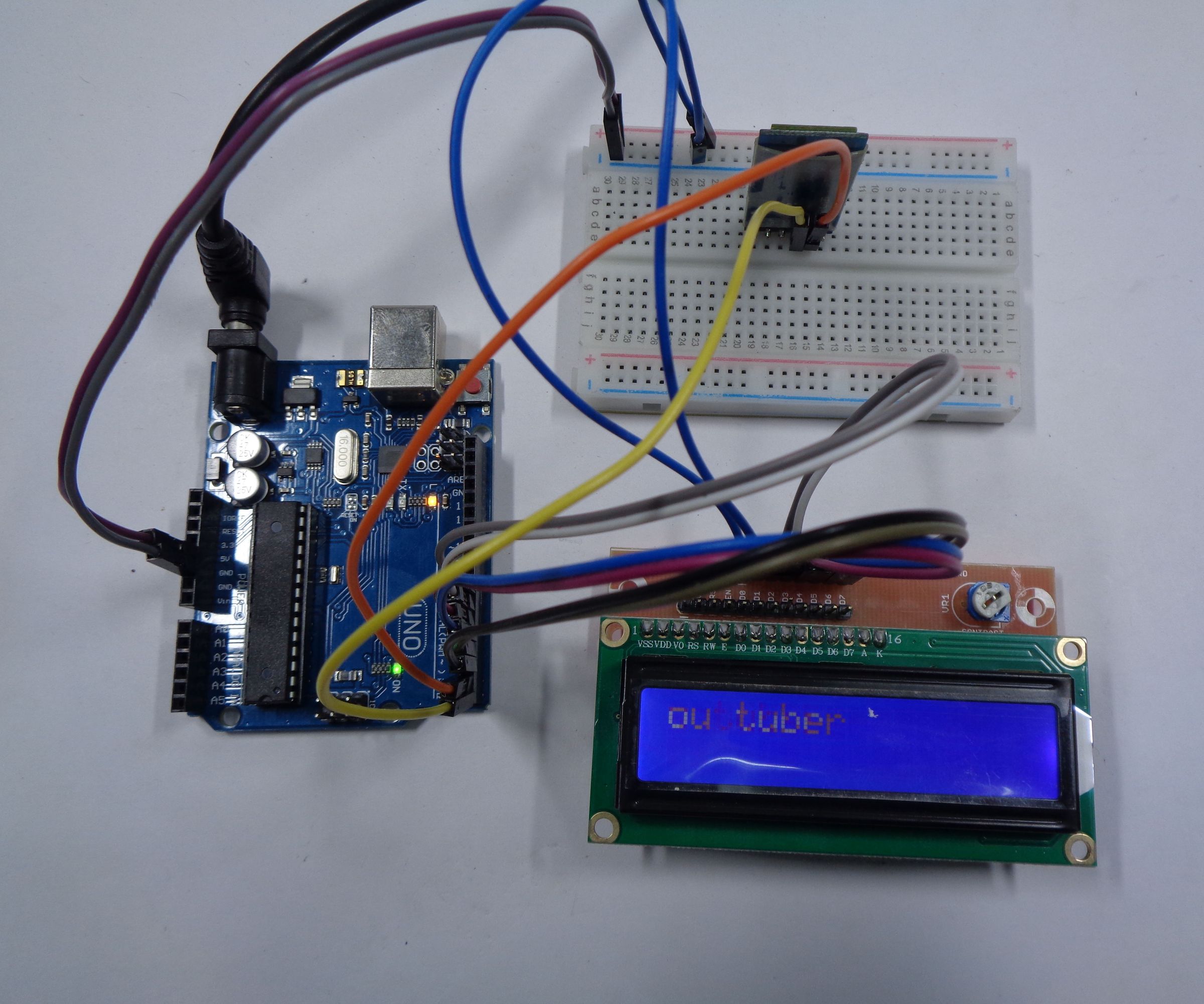 Wireless Notice Board Using Arduino