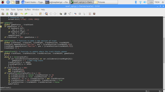 Racecar Game With Pygame Zero and Machine Learning : 6 Steps ...