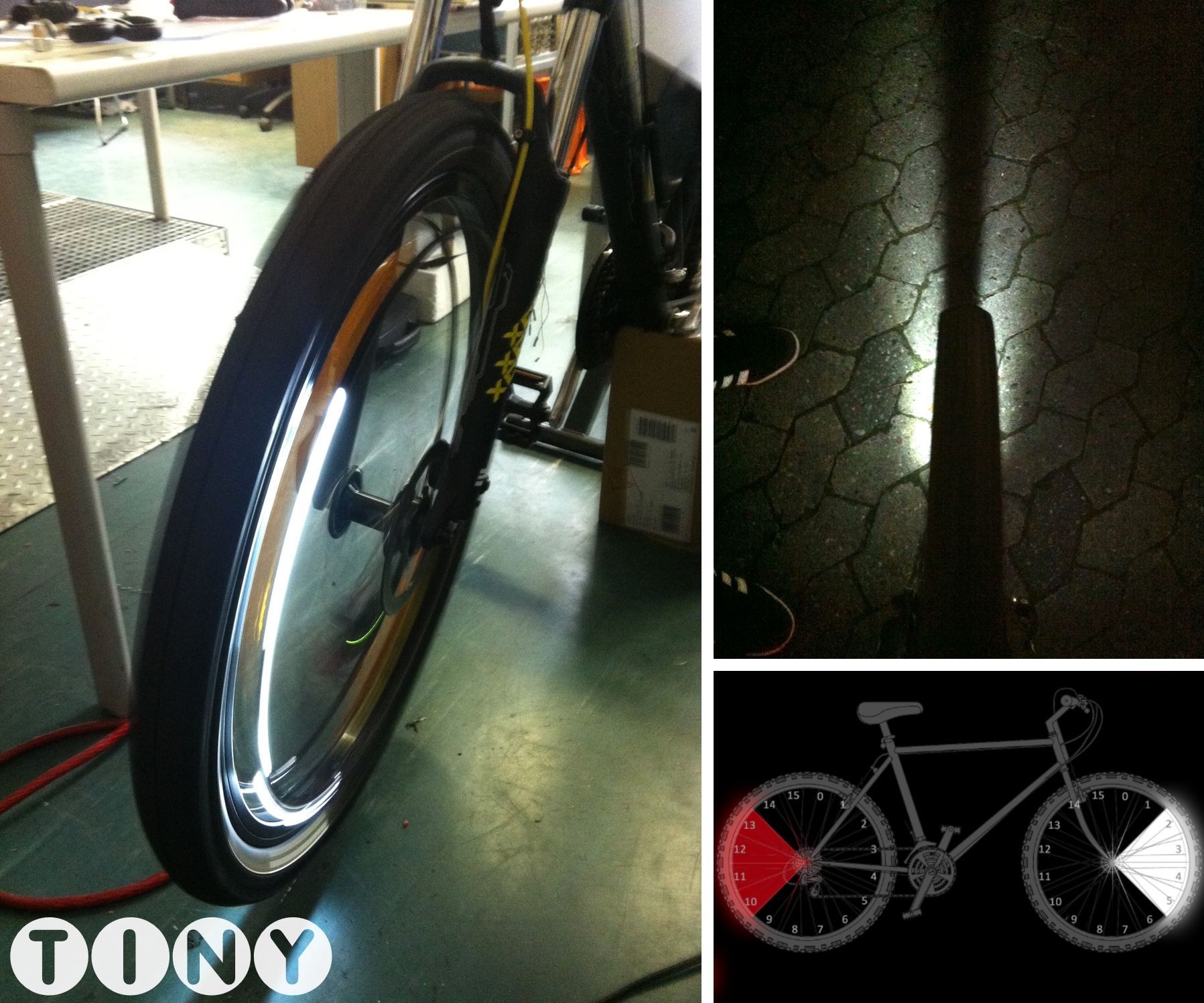 Rotating Bike Lights