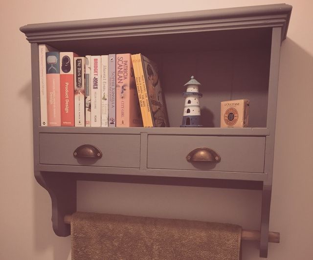 Bathroom Book Shelf