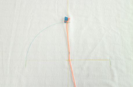 Mark and Cut T-shirt Pattern Pieces
