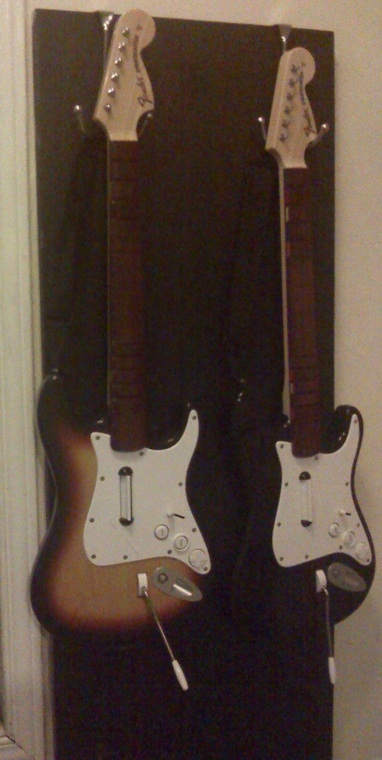 Rock Band or Guitar Hero Guitar Display