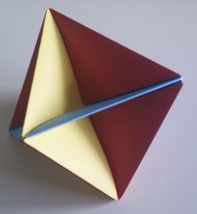 Super Easy Modular Origami Octahedron