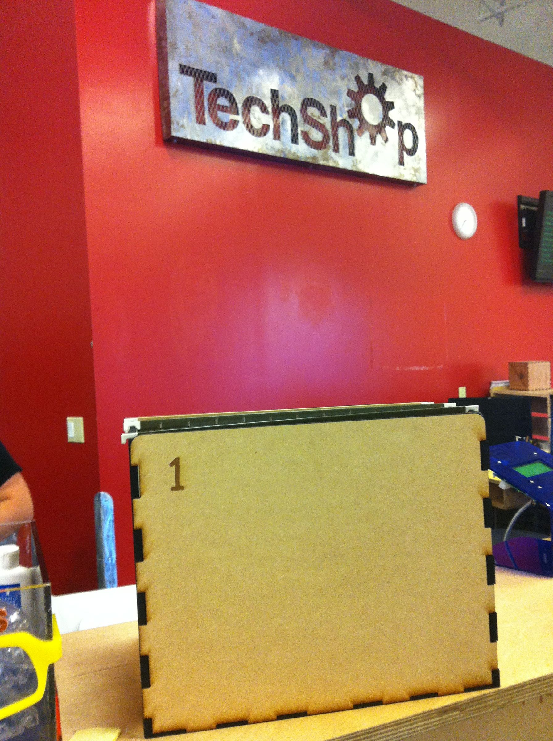 Hanging File Box for My Bookshelf