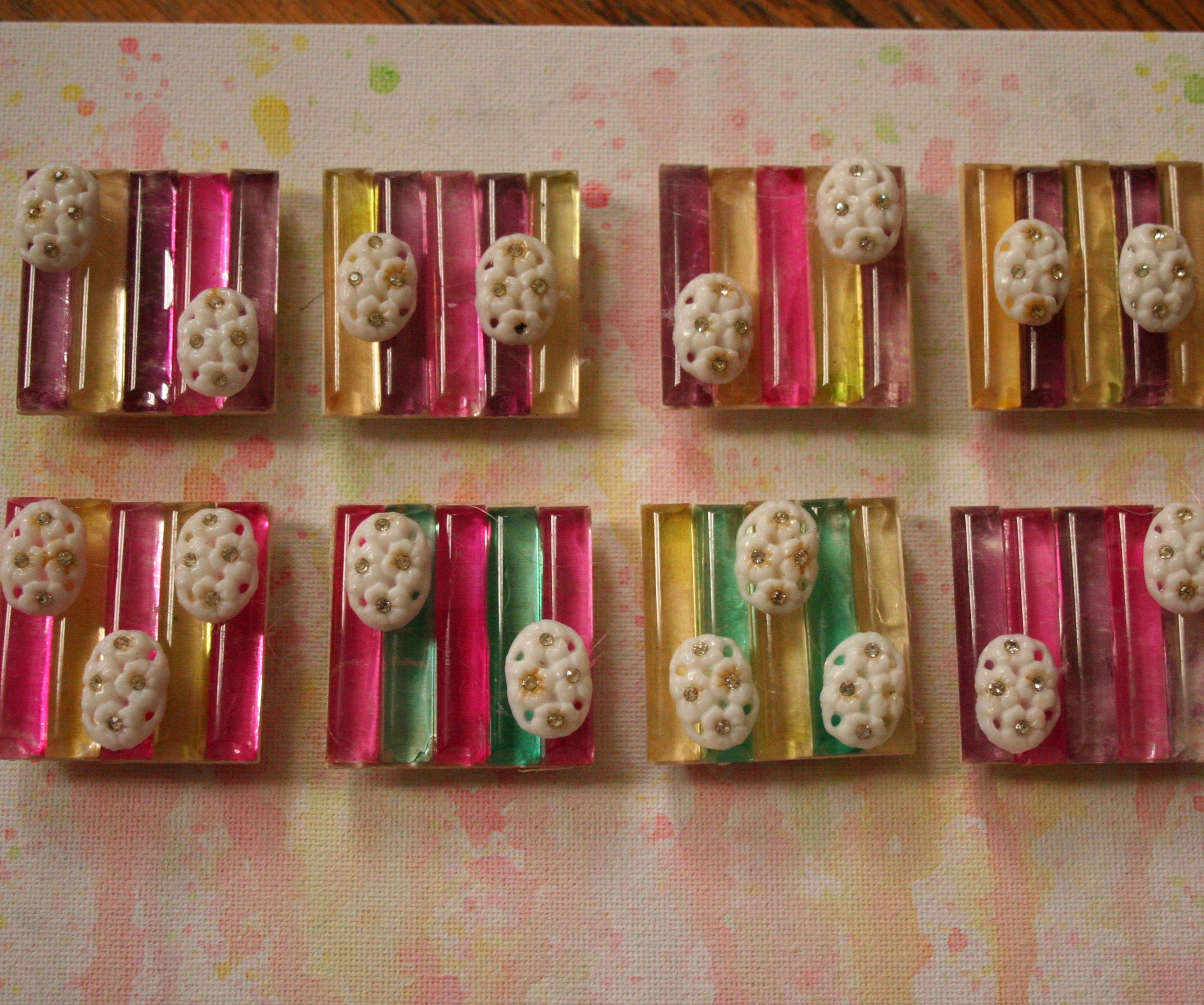 Multi-Colored Glass Magnets