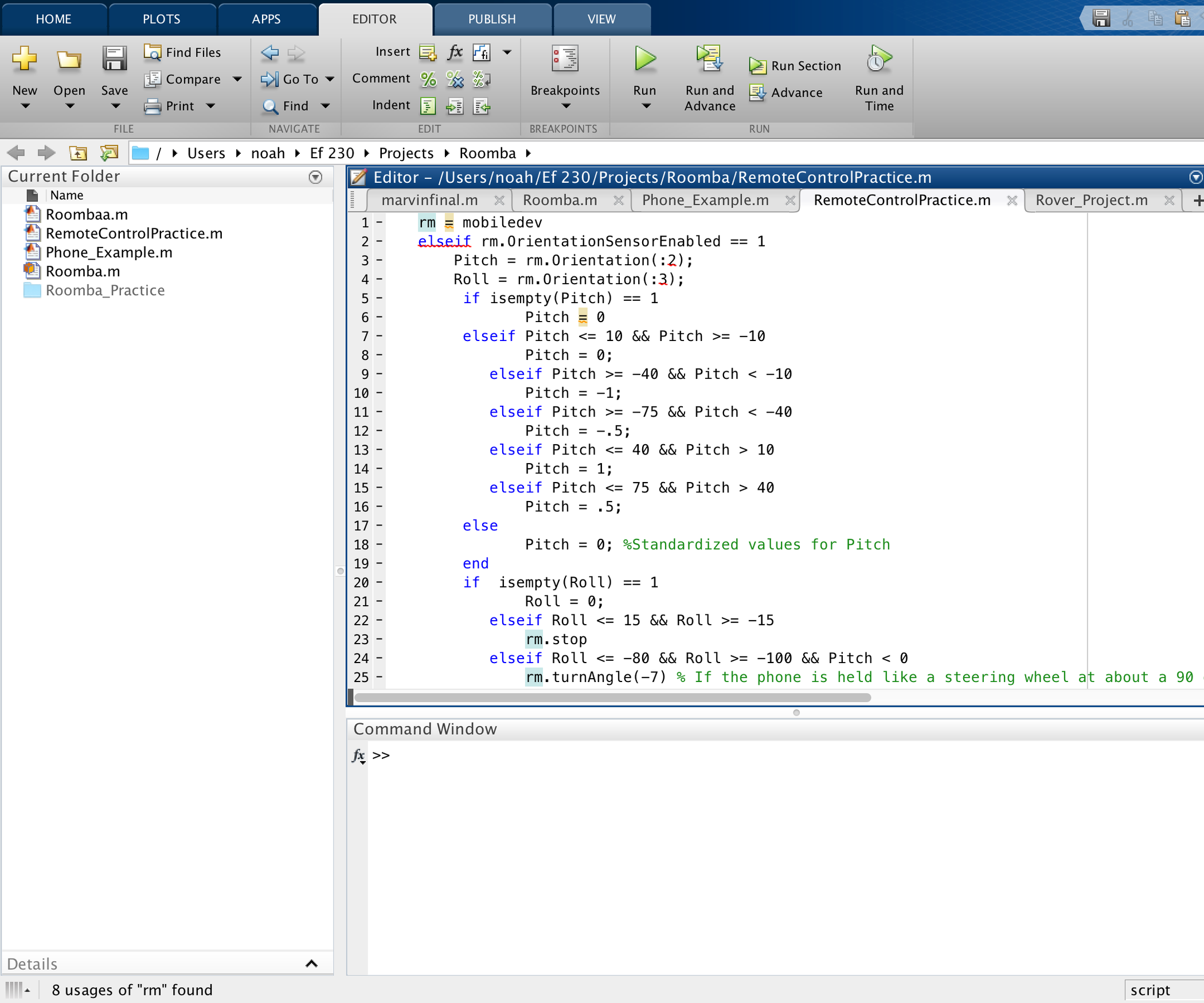 UTK EF 230 MarsRoomba Project Fall 2018 : 5 Steps - Instructables